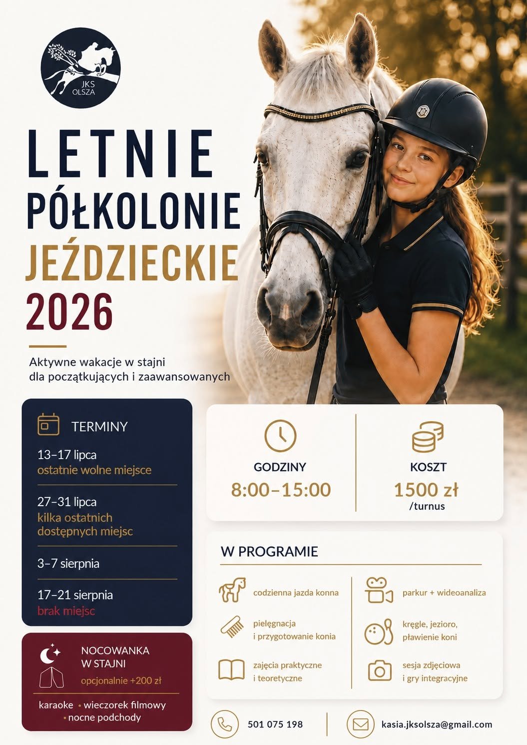 Obozy jeździeckie blisko Gdańska – alternatywa dla wyjazdów. Nauka jazdy konnej i aktywne wakacje w województwie pomorskim